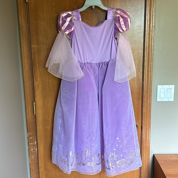 NEW NWT Disney Tangled Rapunzel Dress Costume - Picture 5 of 8